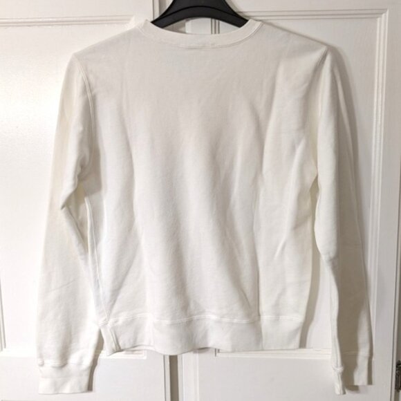 Vintage 90s Polo Jeans Ralph Lauren Flag Logo Sweatshirt Size L - Picture 4 of 5